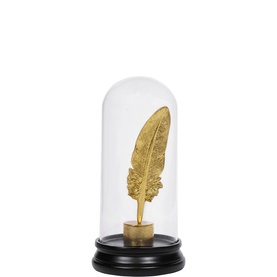 Feather in a Bottle Decorative Ornament