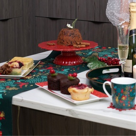 A Christmas Wish Platter Two-Piece Set