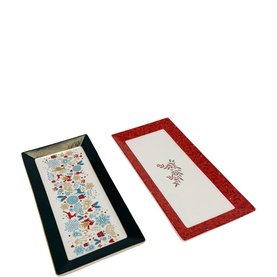 A Christmas Wish Platter Two-Piece Set