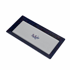 Midnight Blue Platter Two-Piece Set
