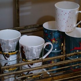 A Christmas Wish Mugs Six-Piece Set