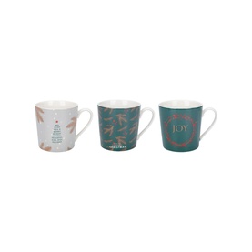 Festive Fir Mugs Six-Piece Set