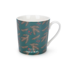 Festive Fir Mugs Six-Piece Set