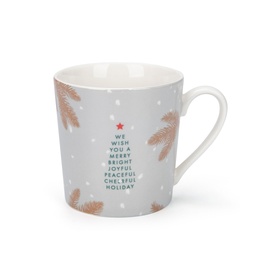 Festive Fir Mugs Six-Piece Set