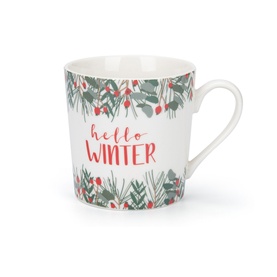 Christmas Spirit Mugs Six-Piece Set