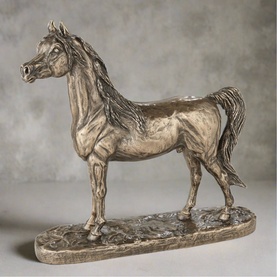Arab Stallion Small Bronze Ornament