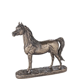 Arab Stallion Small Bronze Ornament