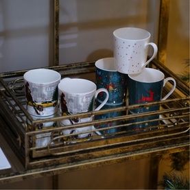 Estela Mirror Tray Two-Piece Set