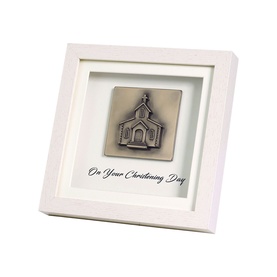 Framed Occasions Christening Day Ornament