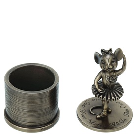 Belinda the Ballerina Bronze Trinket Box