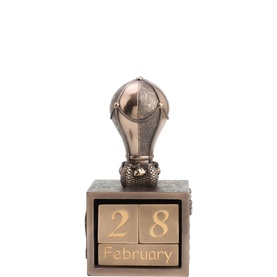 Hot Air Balloon Bronze Calendar