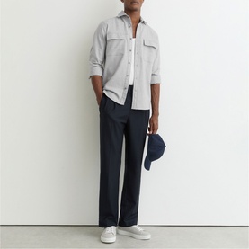Chamber Brushed Pocket Overshirt