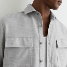 Chamber Brushed Pocket Overshirt