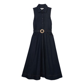 Remi Belted Denim Dress