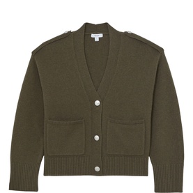 Maya Wool Cashmere Knitted Cardigan