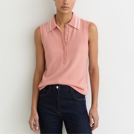 Saskia Knit Polo Top