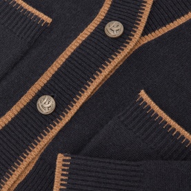 Louisa Knitted Tipped Cardigan