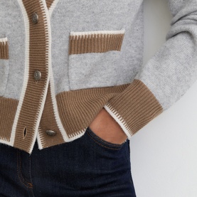 Louisa Tipped Cardigan