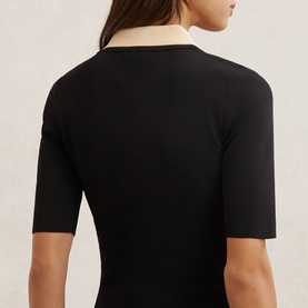 Stella Half Zip Knitted Top