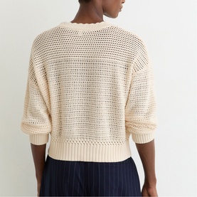 Bonnie Open Stitch Knitted Sweater