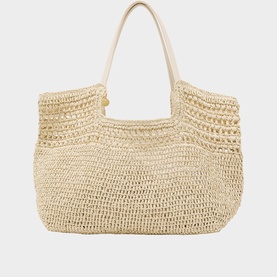Evelyn Woven Tote Bag