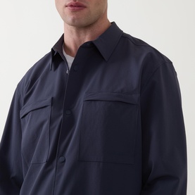Technical Patch Pocket Overshirt