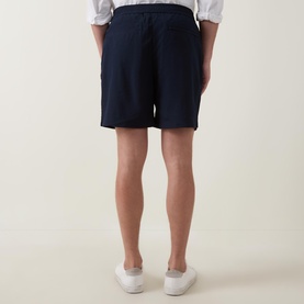 Seersucker Logo Shorts