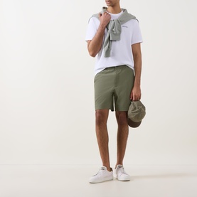Seersucker Logo Shorts