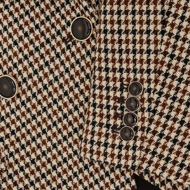 Hartley Double-Breasted Check Blazer