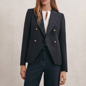 Gigi Double-Breasted Blazer