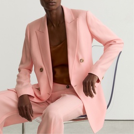 Magda Double-Breasted Suit Jacket