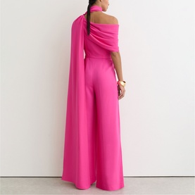 Carrie Drape Wide Leg Jumpsuit