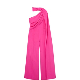 Carrie Drape Wide Leg Jumpsuit