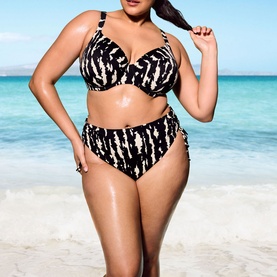 Echo Shell Underwired Plunge Bikini Top