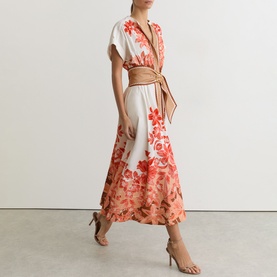 Sawyer Floral Belted Dress