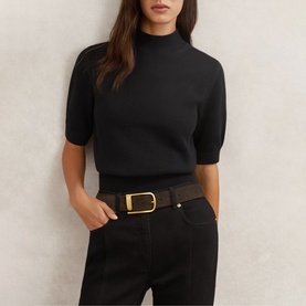 Aria Knitted Turtleneck Sweater