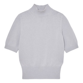 Aria Funnel Neck Knitted Sweater