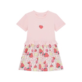 Strawberry Logo Ruffle Dress