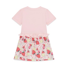 Strawberry Logo Ruffle Dress