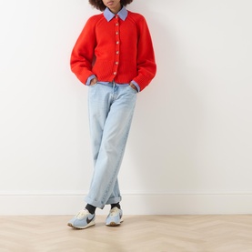 Sculpted Knitted Cardigan