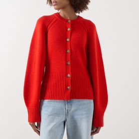 Sculpted Knitted Cardigan