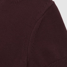 Anita Ribbed Trim Knitted Top