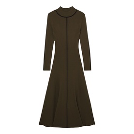 Polly Contrast Stitch Knitted Dress