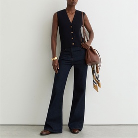 Ria Textured Knitted Waistcoat