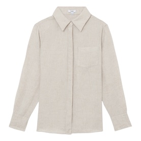 Belle Patch Pocket Linen Shirt