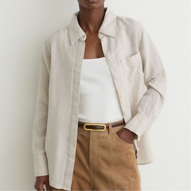 Belle Patch Pocket Linen Shirt