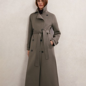 Luna Double-Breasted Belted Coat