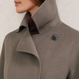 Luna Double-Breasted Belted Coat