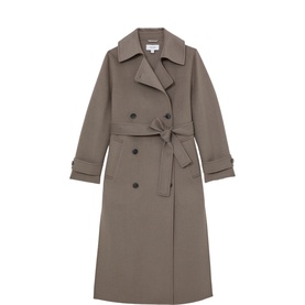 Luna Double-Breasted Belted Coat