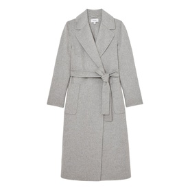 Lucia Double-Breasted Belted Coat